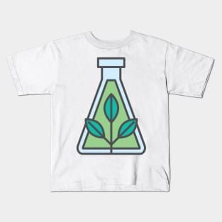 Green Research Environment Icon Kids T-Shirt